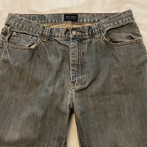 Axcess Mens Jeans 34/32 - Picture 2 of 6